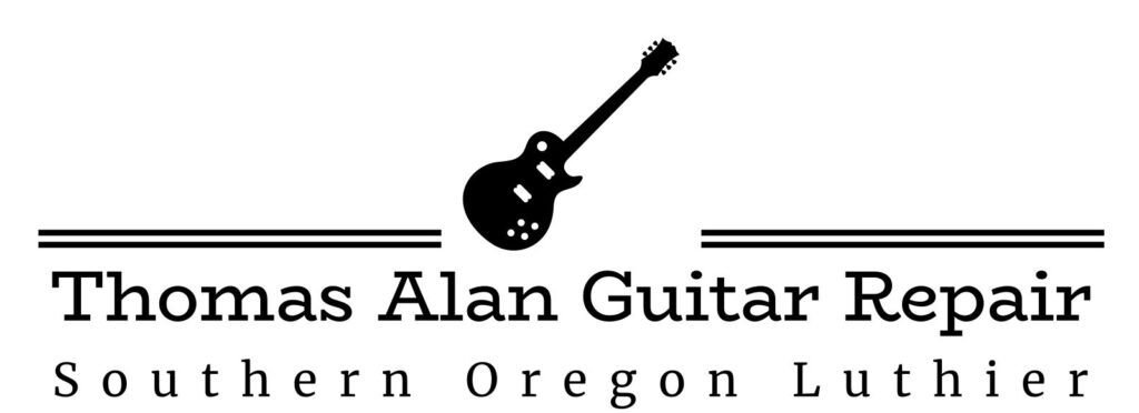 Website logo for Thomas Alan Guitar Repair